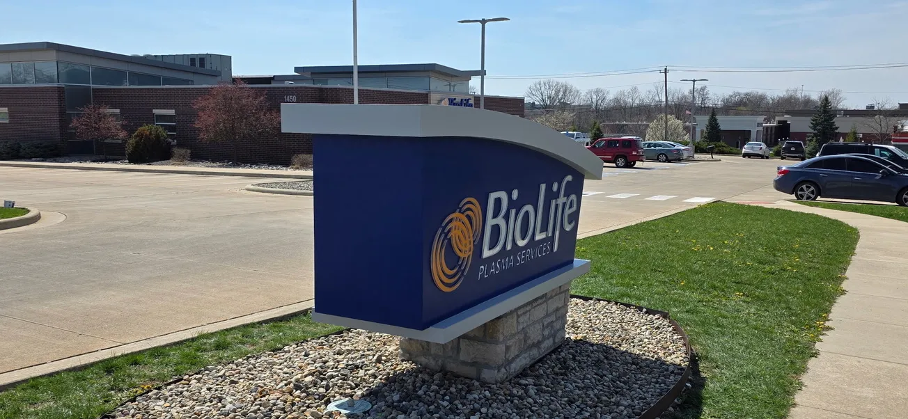 Medical Facility Monument Sign case study by National Painting Partners